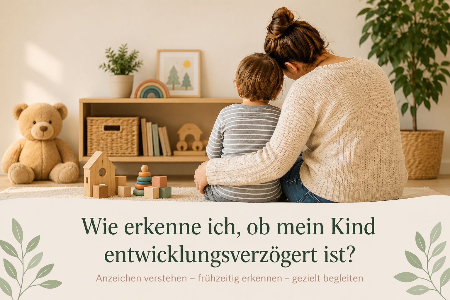 Wie erkenne ich, ob mein Kind entwicklungsverzögert ist?